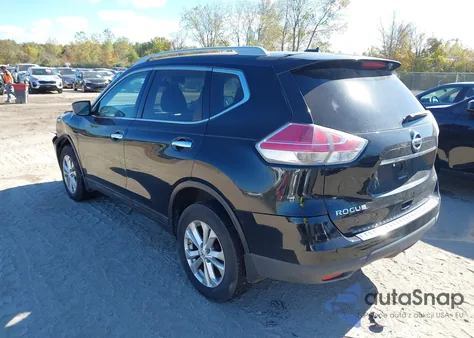 2015 Nissan Rogue Sv из США, поврежденный, VIN 5N1AT2MV6FC912955